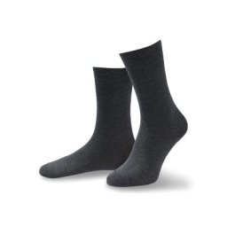 Walbusch Herren Pima Cotton Aktivsocke 2er Pack einfarbig Anthrazit