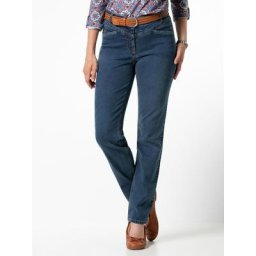 Walbusch Damen Jeans Hose Regular Fit Blau einfarbig noch offen: Filter Eigenschaften