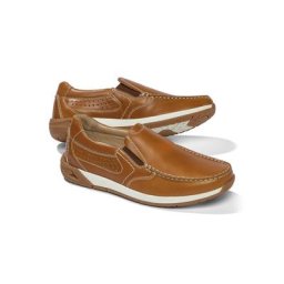 Walbusch Herren Active Air Slipper einfarbig Safran