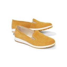 Walbusch Damen Koffer Slipper 2.0 einfarbig Gelb