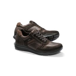 Walbusch Herren Sneakerschuh Aquastop Braun einfarbig herausnehmbare Decksohle wasserabweisend wasserdicht