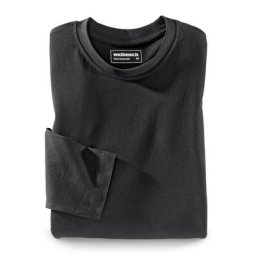 Walbusch Herren Shirts Schwarz einfarbig