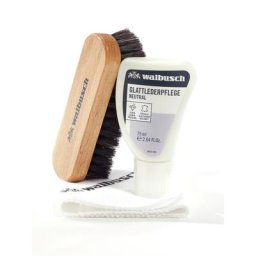 Walbusch Herren Glattleder Set einfarbig Neutral