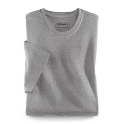 Walbusch Herren Shirts Grau einfarbig