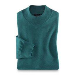 Walbusch Herren Pulli Gruen einfarbig
