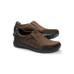 Walbusch Herren Aquastop Slipper einfarbig Braun