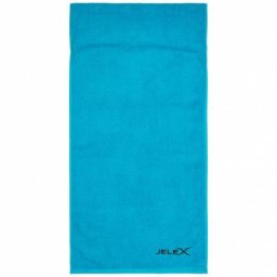 JELEX 100FIT Fitness Handtuch mit Zip-Tasche türkis