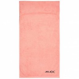 JELEX 100FIT Fitness Handtuch mit Zip-Tasche rosa