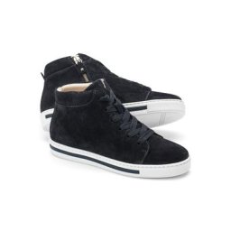 Walbusch Damen Reißverschluss City Sneaker High Marine