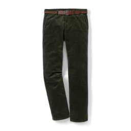Walbusch Herren Gürtel Cord Chino einfarbig Khaki