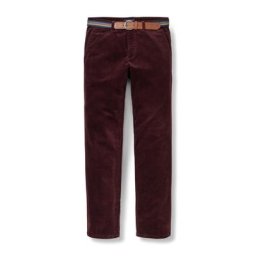 Walbusch Herren Gürtel Cord Chino einfarbig Barolo
