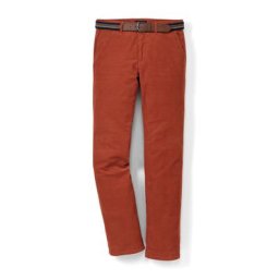 Walbusch Herren Gürtel Cord Chino einfarbig Terra