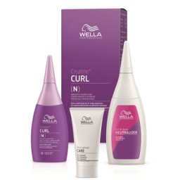 Wella Professionals Creatine+ Curl Haarpflege Geschenkset (N) / 30 ml Vorbehandlung + 75 ml Permanente Well-Lotion + 100 ml Fixierung