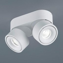 helestra NAKA LED Deckenleuchte/Spot, 2-flammig, 5-5013.07,