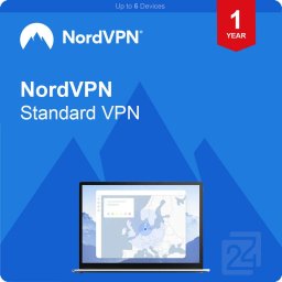 NordVPN Standard VPN 6 Geräte / 1 Jahr