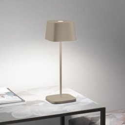 zafferano Ofelia Pro Akku LED Tischleuchte mit Dimmer, LD0870S3,