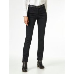 Walbusch Damen Yoga Jeans Ultrastretch einfarbig Black