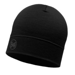 Buff Unisex Lightweight Merino Wool Hat schwarz 48.6