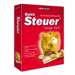 Lexware QuickSteuer 2022 Deluxe für die Steuererklärung 2021