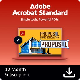 Adobe Acrobat Standard DC 1 Jahr