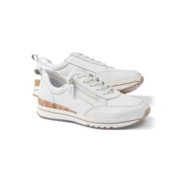 Walbusch Damen Dynamic Sneaker einfarbig Weiß