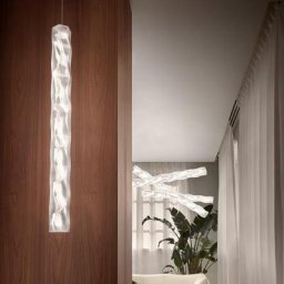 SLAMP HUGO SUSPENSION VERTICAL LED Pendelleuchte, HUGS000WHT01TVT000EU,
