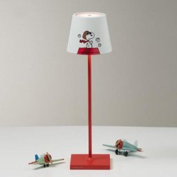 zafferano Poldina x Peanuts® Akku LED Tischleuchte mit Dimmer Special-Edition, LD0340FP1,