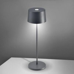 zafferano Olivia Pro Akku LED Tischleuchte mit Dimmer, LD0850N3,