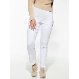 Walbusch Damen Schlupf-Jeans Regular Fit Weiss einfarbig noch offen: Filter Eigenschaften