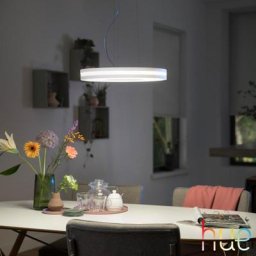 PHILIPS Hue White Ambiance Being LED Pendelleuchte mit Dimmer, 8718696175293,