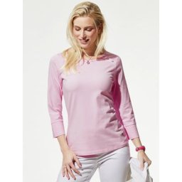 Walbusch Damen Shirt Kombiwunder einfarbig Rosa