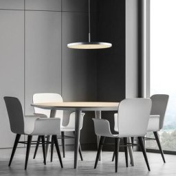 BANKAMP SOLID RGBW LED Pendelleuchte mit Dimmer, 2204/1-92,