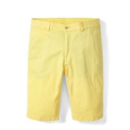 Walbusch Herren Easycare Koffer Bermudas einfarbig Vanille