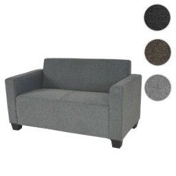 2er Sofa Couch Lyon Loungesofa Stoff/Textil ~ Variantenangebot