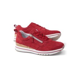 Walbusch Damen Dynamic Sneaker einfarbig Rot