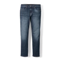 Walbusch Herren Jeanshose Regular Fit Blau einfarbig elastisch flexibler Bund