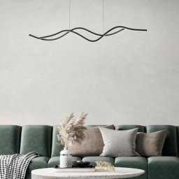 FABAS LUCE Sinuo LED Pendelleuchte mit Dimmer, 3666-45-101,