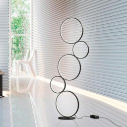 TRIO Rondo LED Stehleuchte mit Dimmer, 422610532,