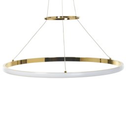 Hängelampe LED Gold Metall dia. 50 cm Pendelleuchte für Esszimmer für Schlafzimmer für Wohnzimmer