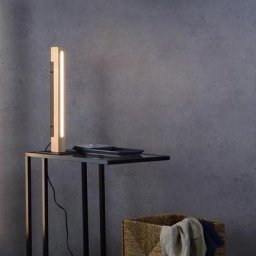 DEKOLIGHT Madera LED Tischleuchte mit Dimmer, 346044,