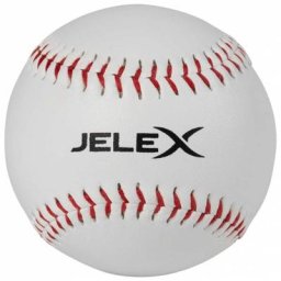 JELEX ""Homerun"" Baseball 9"" mit Korkkern weiß