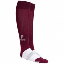 Zeus Calza Energy Stutzen Weinrot