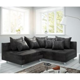 DELIFE Ecksofa Clovis Anthrazit Antik Optik Ottomane Rechts Modulsofa, Design Ecksofas, Couch Loft, Modulsofa, modular