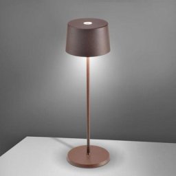zafferano Olivia Pro Akku LED Tischleuchte mit Dimmer, LD0850R3,