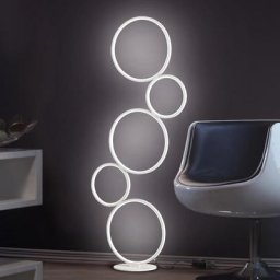 TRIO Rondo LED Stehleuchte mit Dimmer, 422610531,