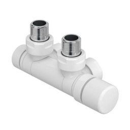 Zehnder Design Line Anschlussarmatur Typ P, Eckform rechts, 839051,