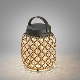 bover Nans Portable M/21/R LED Tischleuchte mit Akku, 30924324163,