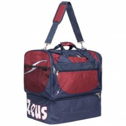 Zeus Borsa Delta Fußball Tasche Navy Dunkelrot