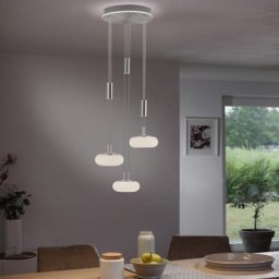 Paul Neuhaus Q-Etienne LED Pendelleuchte mit Dimmer und CCT, 4-flammig, 2078-55,