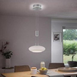 Paul Neuhaus Q-Etienne LED Pendelleuchte mit Dimmer und CCT, 1-flammig, 2075-55,